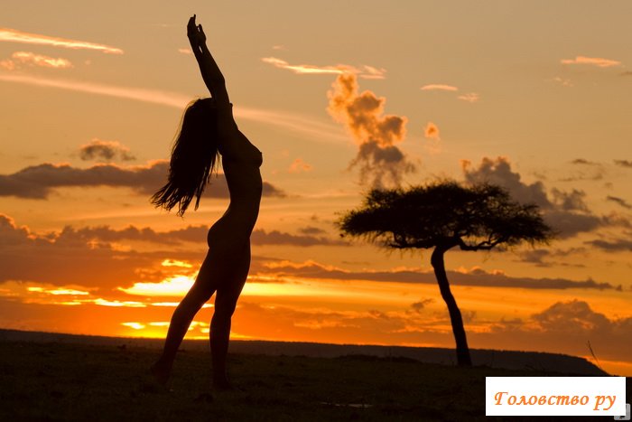 Сексуальная девченка в Африке