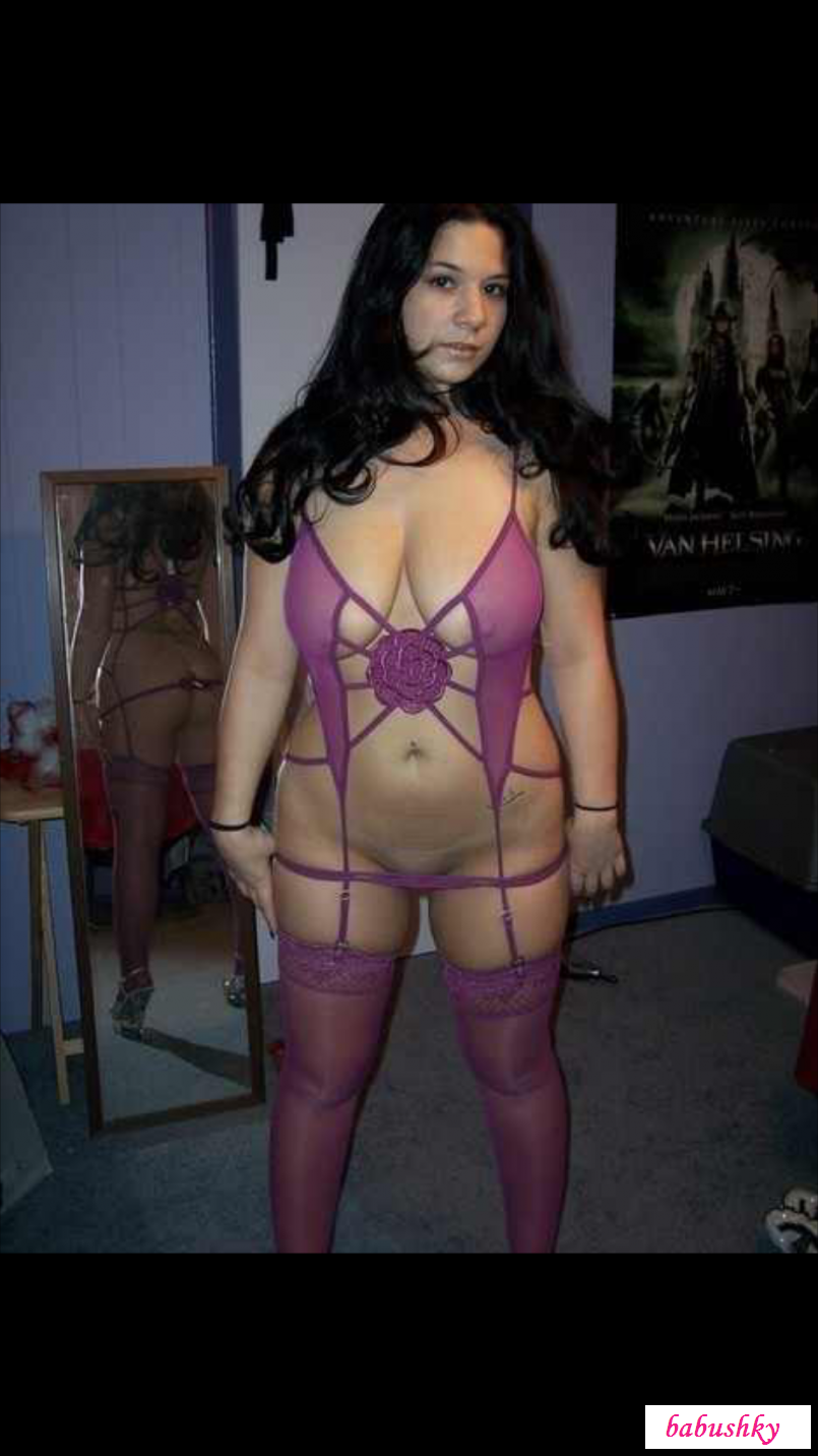 Толстая жена в эротическом белье частное