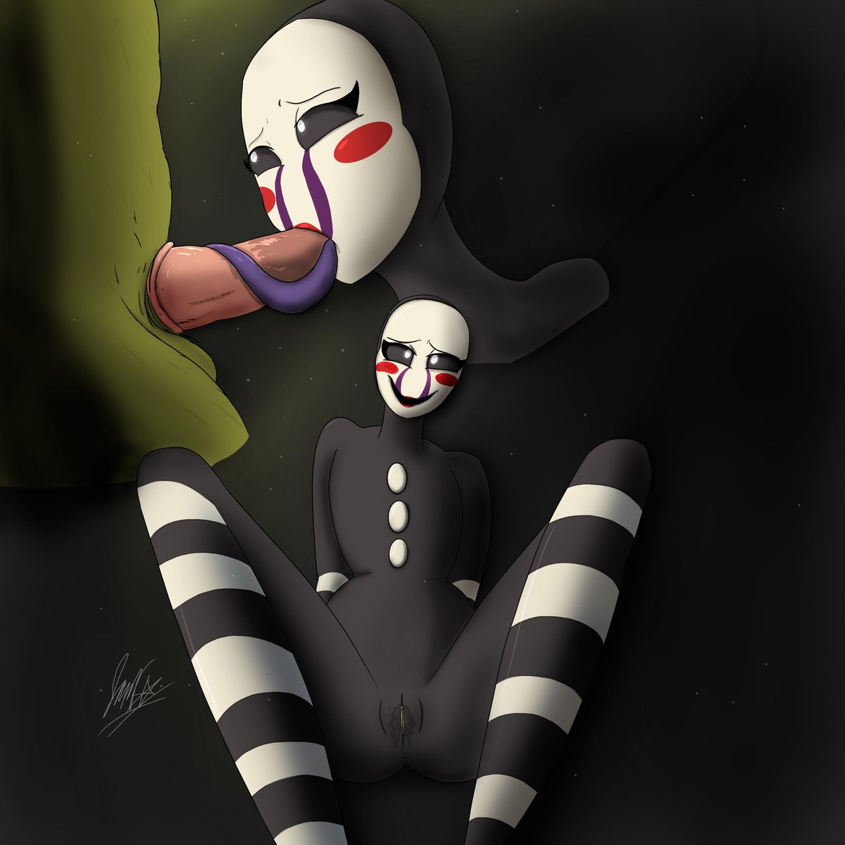 Fnaf puppet rule 34