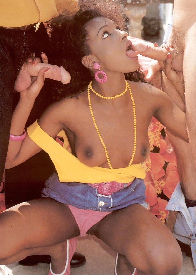 Ретро порнофильм с негром