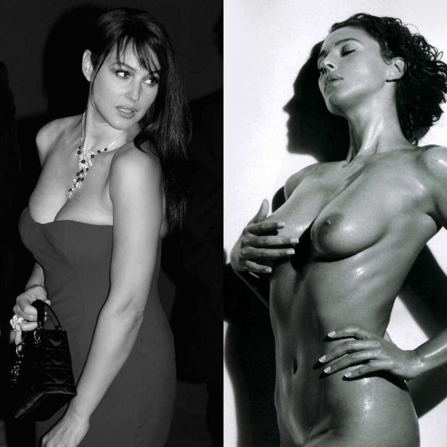 Моника Беллуччи в молодости горячие