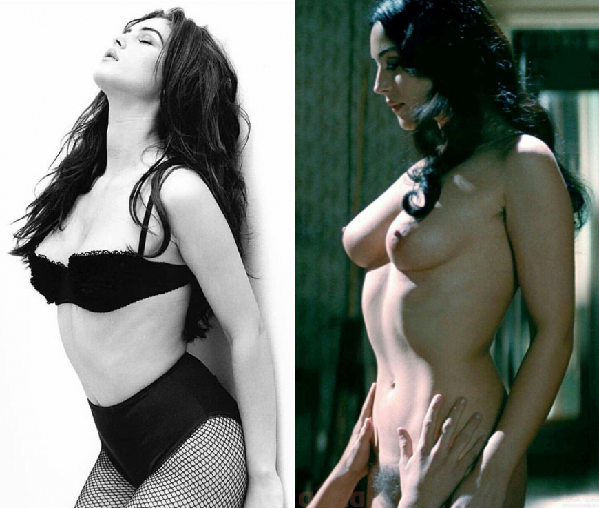 Моника Белуччи в молодости nude