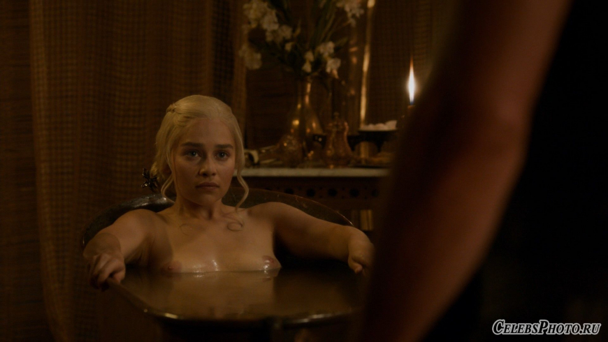 Эмилия Кларк игра престолов голая