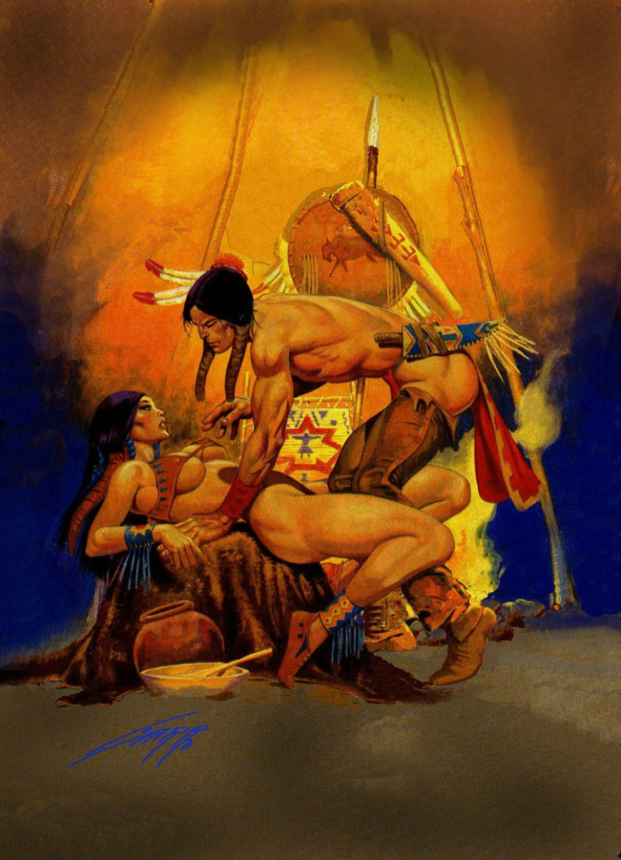 Индейцы девушки ебутся