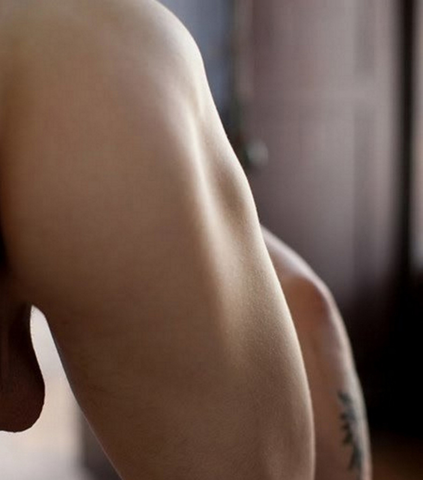 Красивый возбужденный член транса