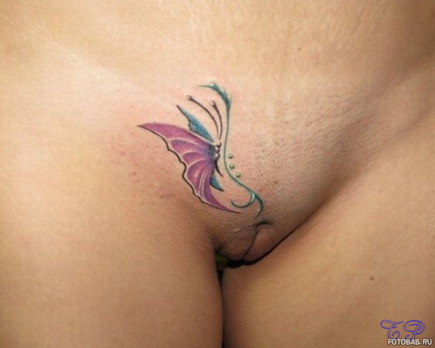 Женские интимные наколки