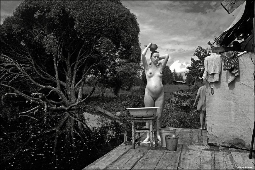 Голые русские бабы на даче