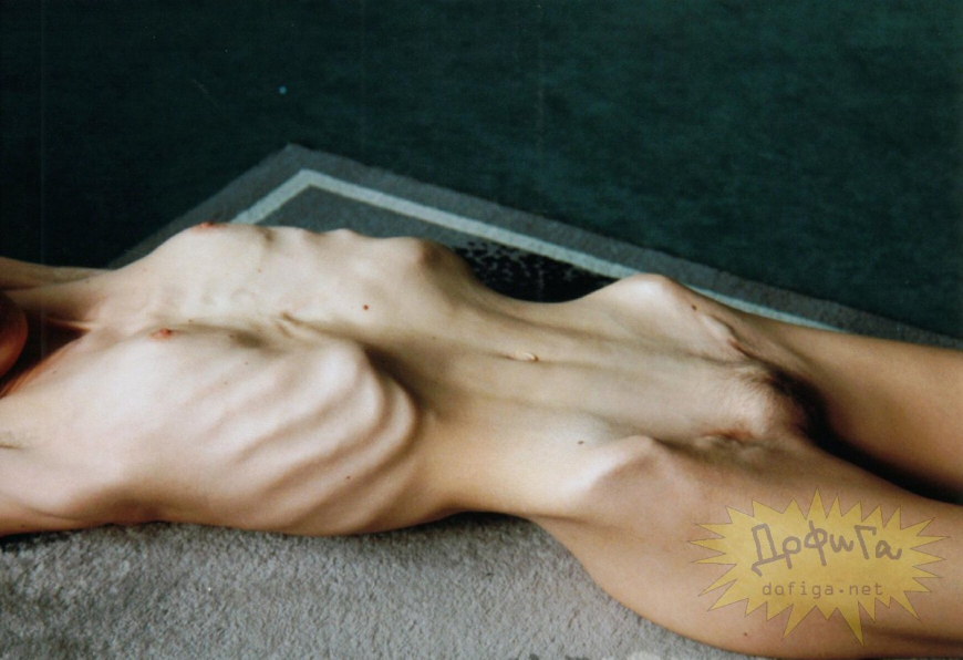 Красивая Анорексичка ню