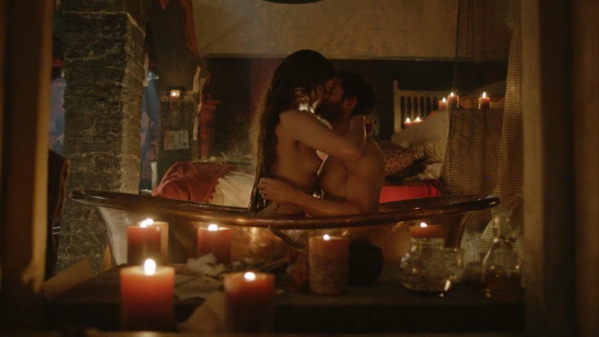 Демоны да Винчи сцена в бане