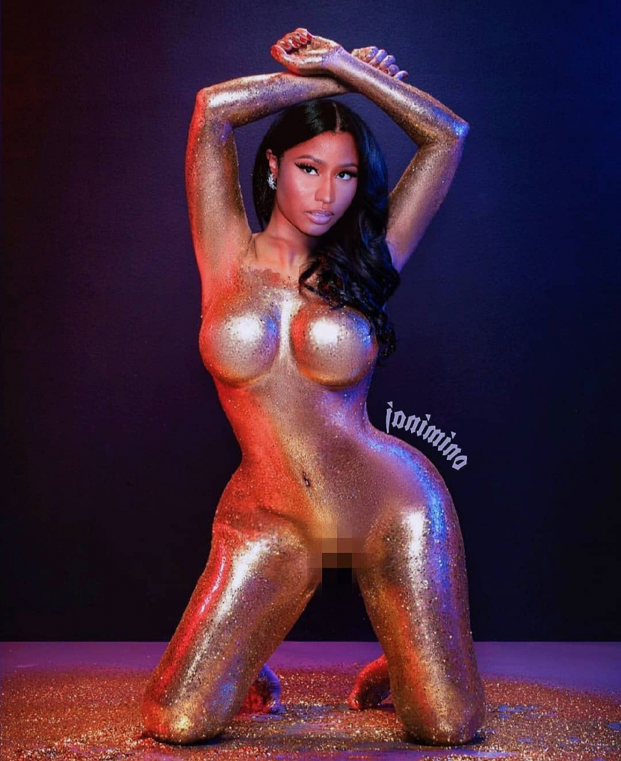 Ники Минаж большие сиськи