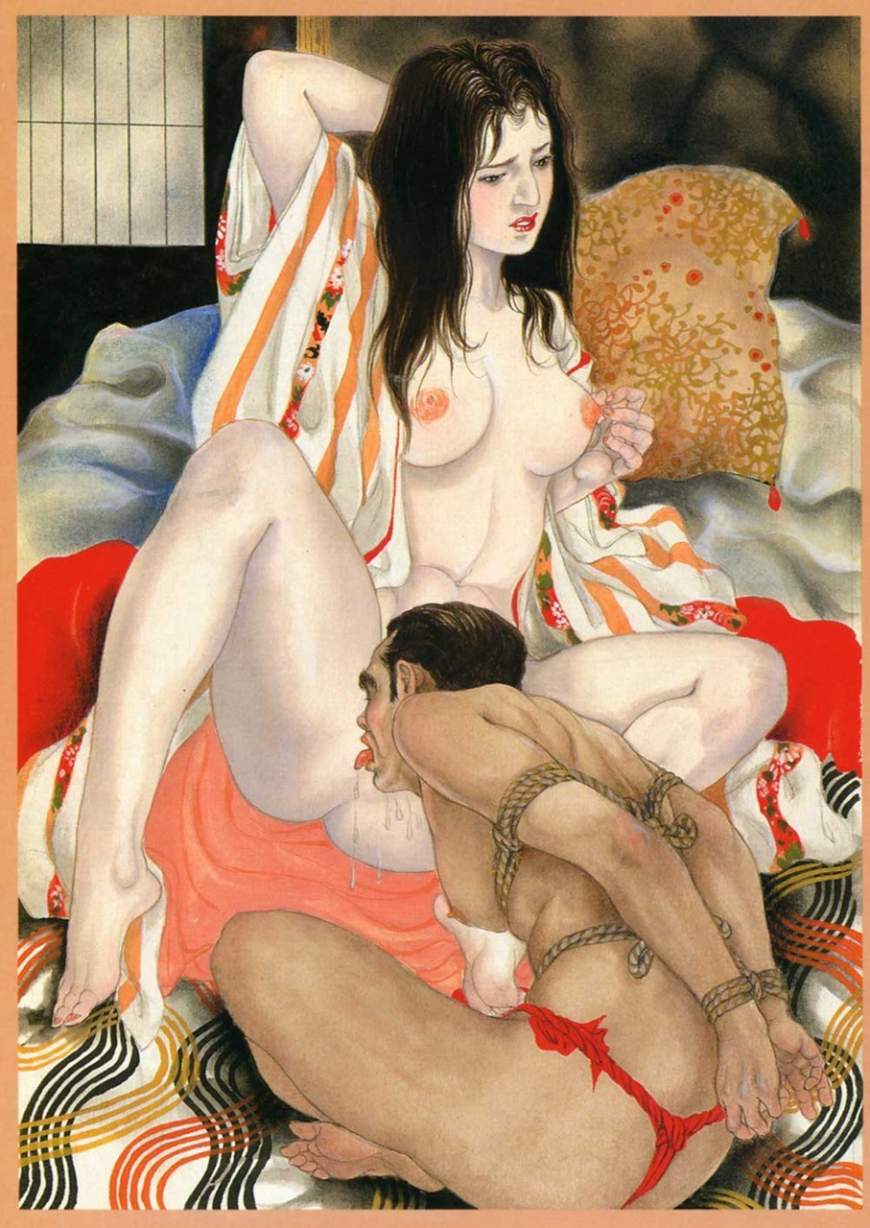 Японская порнография в рисунках