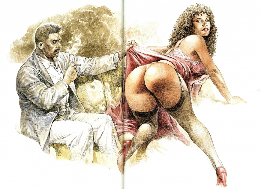 Порнографические рисунки женщин