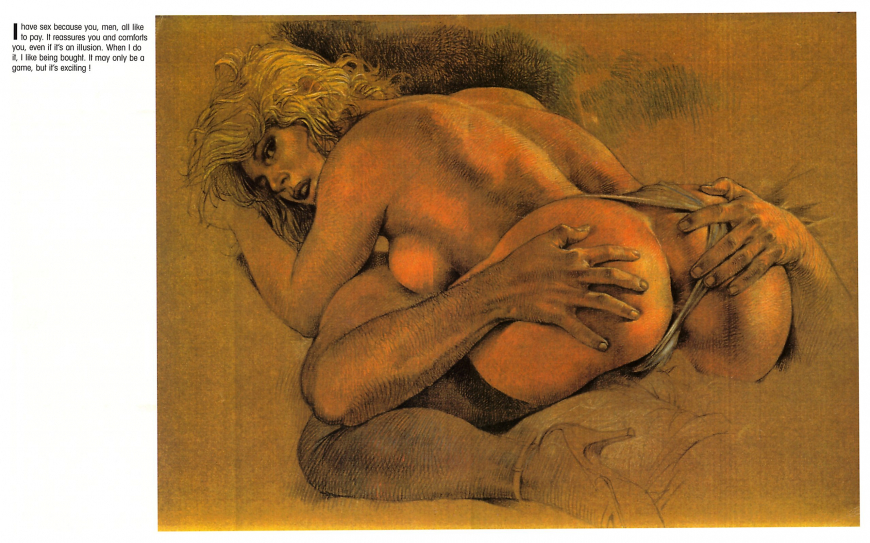 Порнографическое эротическая живопись