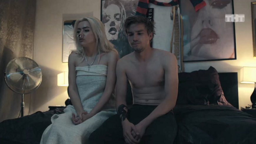 София Каштанова в Нижнем белье