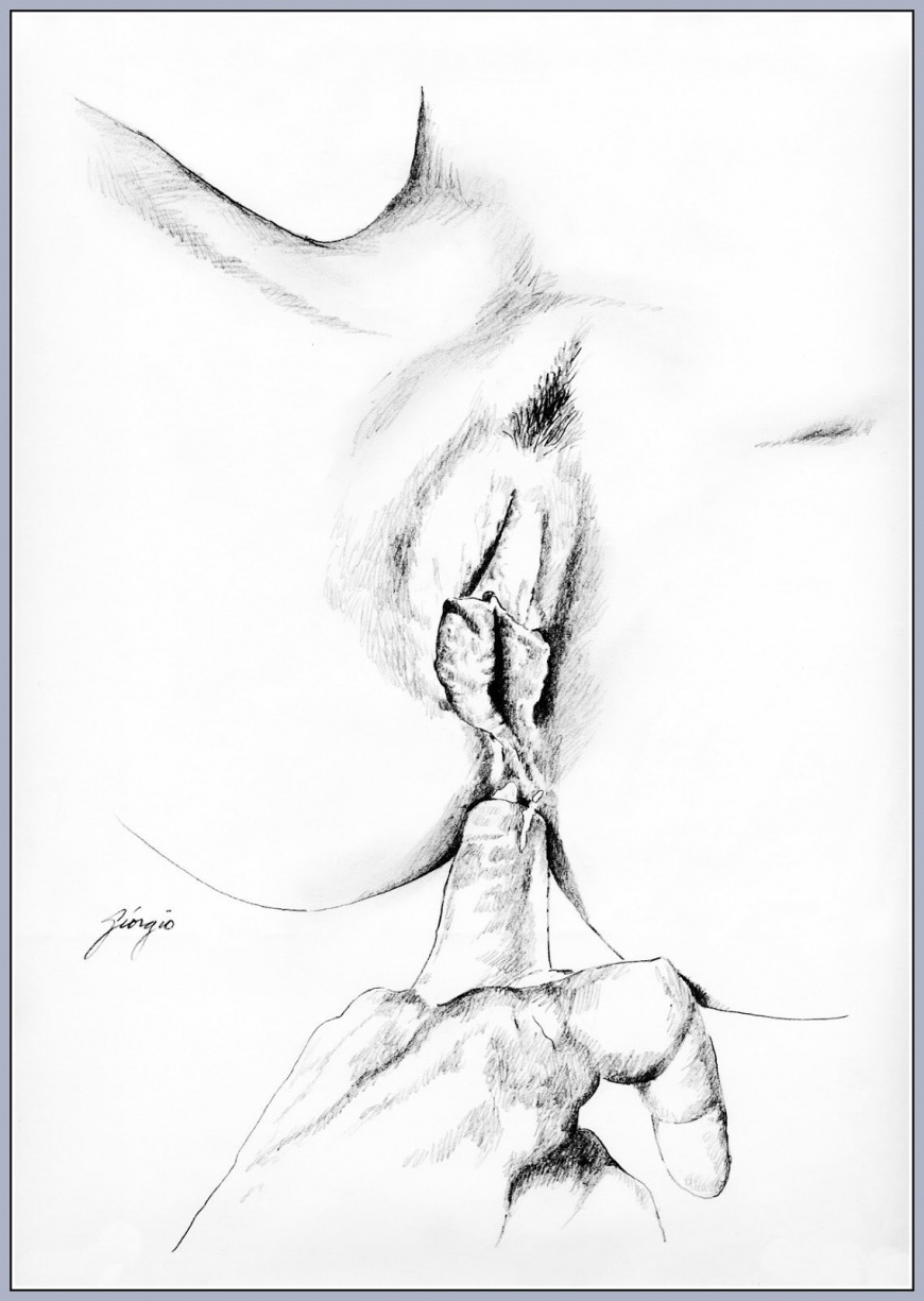 Рисунок женской вагины