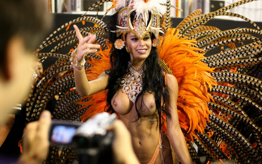 Голые бразильянки Brazilian Carnival 2020