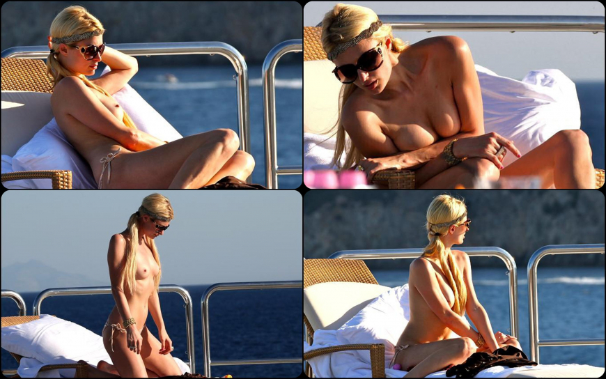 Пэрис Хилтон папарацци голая