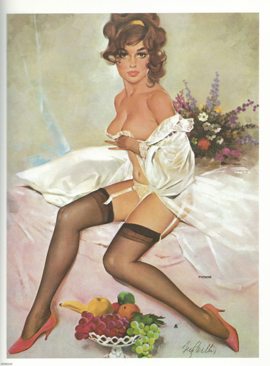 Фриц Уиллис пин ап