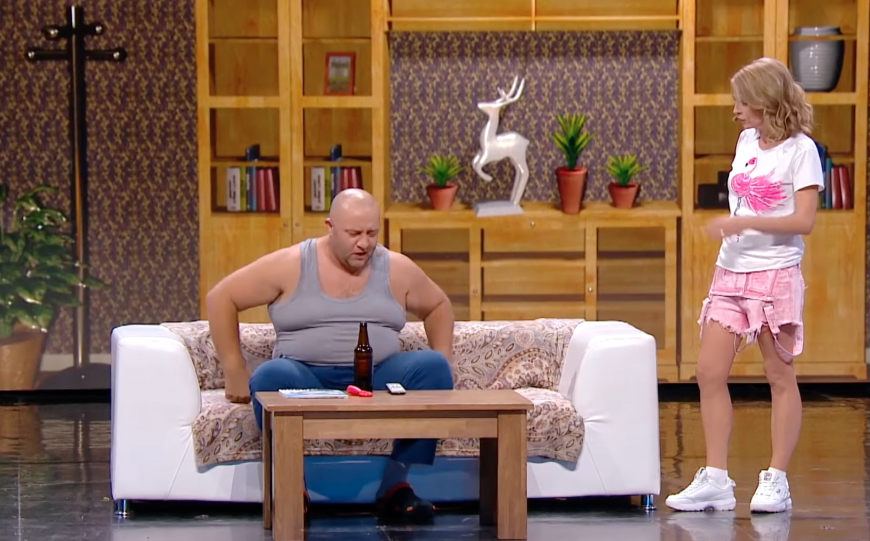 Дизель шоу Яна Глущенко ноги