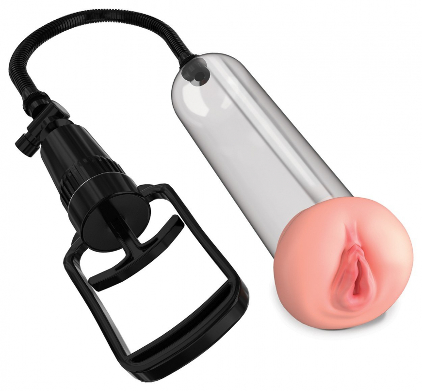 Pipedream помпа для клитора clit Pump pd3231-00 на девке