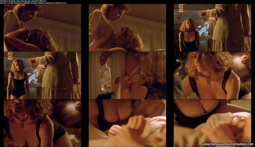 Элизабет Шу покидая Лас Вегас голая
