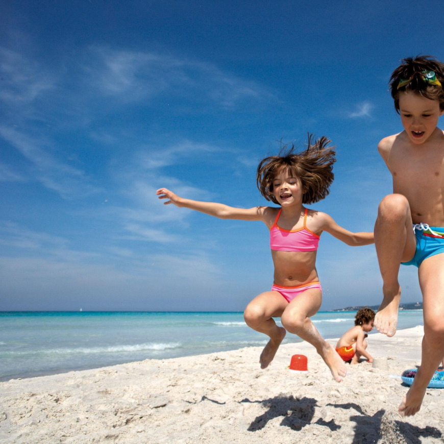 Детский дикий пляж