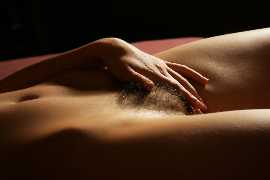 Красивый выпуклый лобок