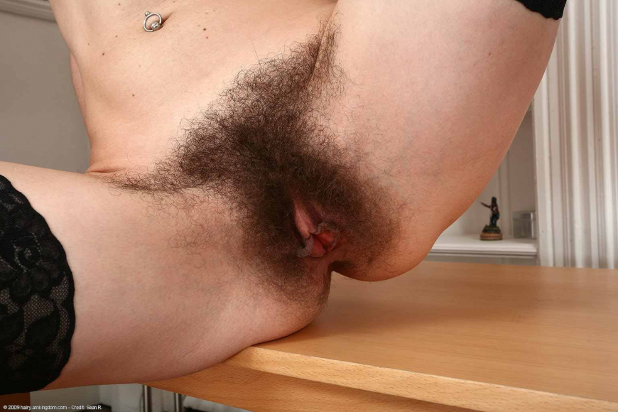 Красивые волосатые женские лобки