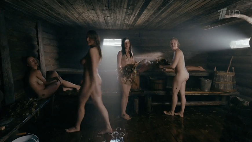 Екатерина Вилкова в бане а зори