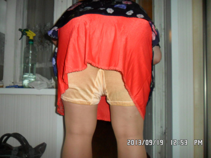 Засветила панталоны