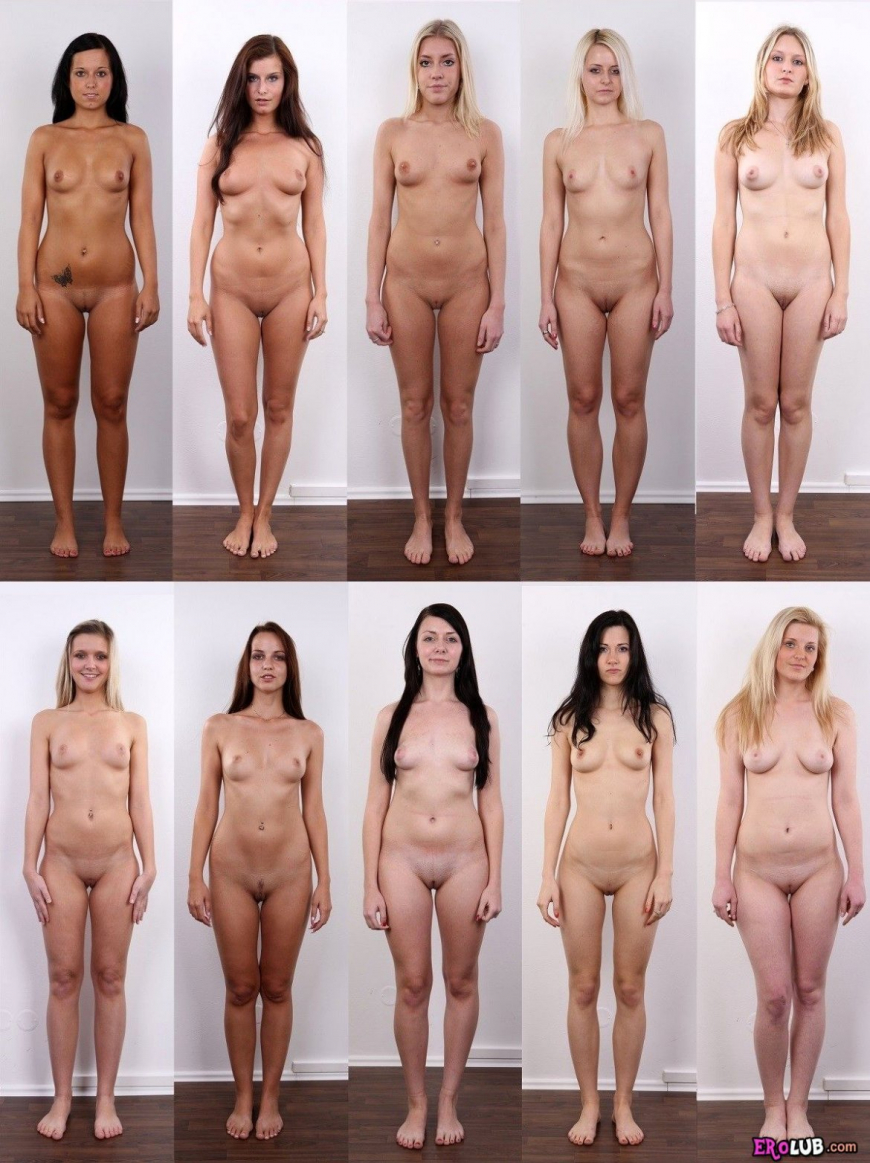 Голые женщины в полный рост