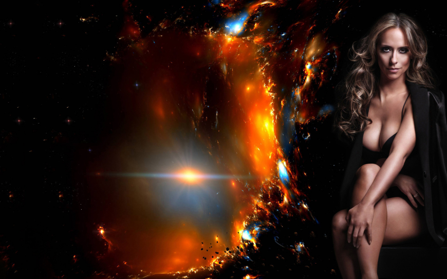 Космические девушки ню