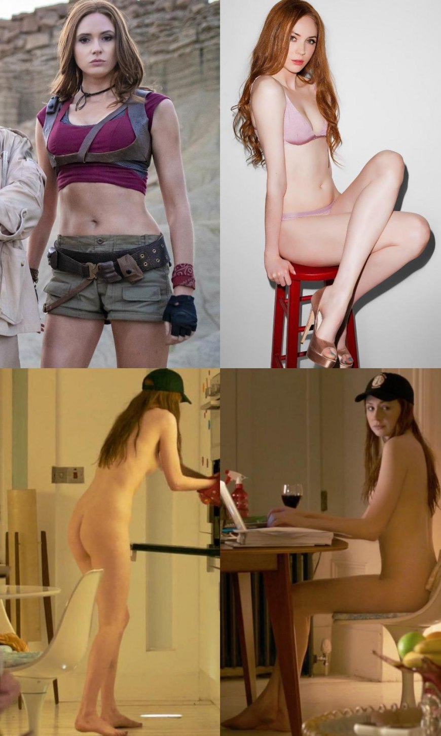 Карен Гиллан слитые Джуманджи