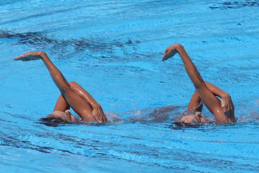 Синхронное плавание nude