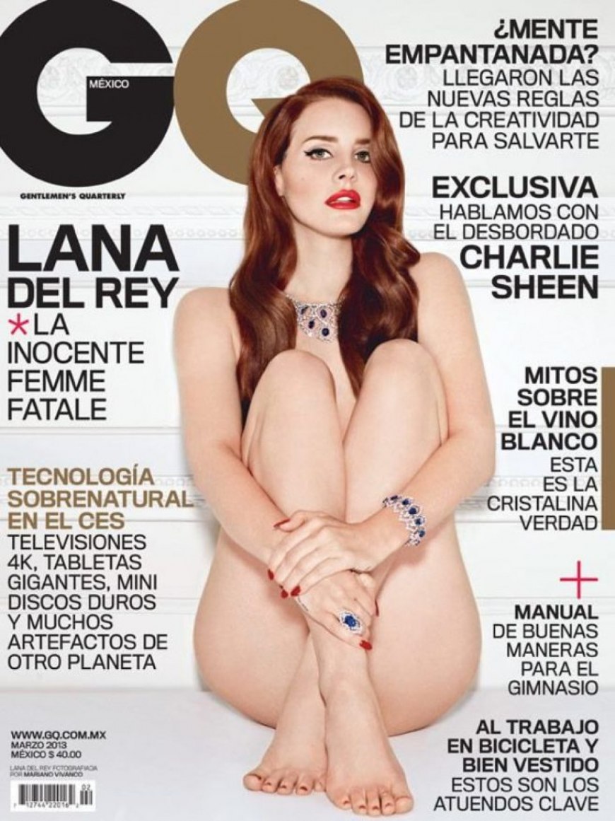 Лана дель Рей для мужского журнала