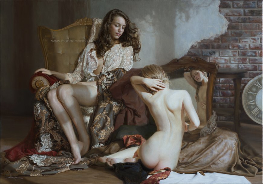 Эротическая живопись лесбийская