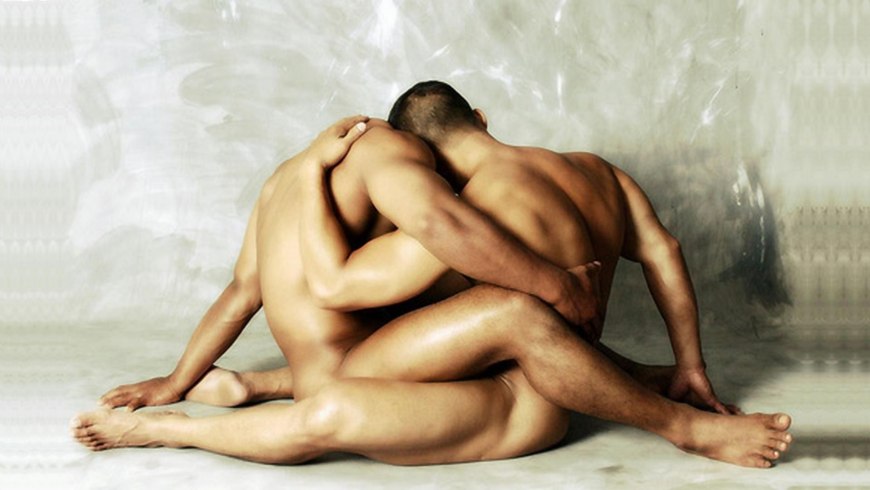 Мужчина и женщина в стиле ню