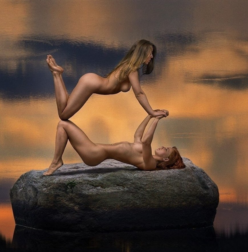 Необычные фотосессии девушек ню
