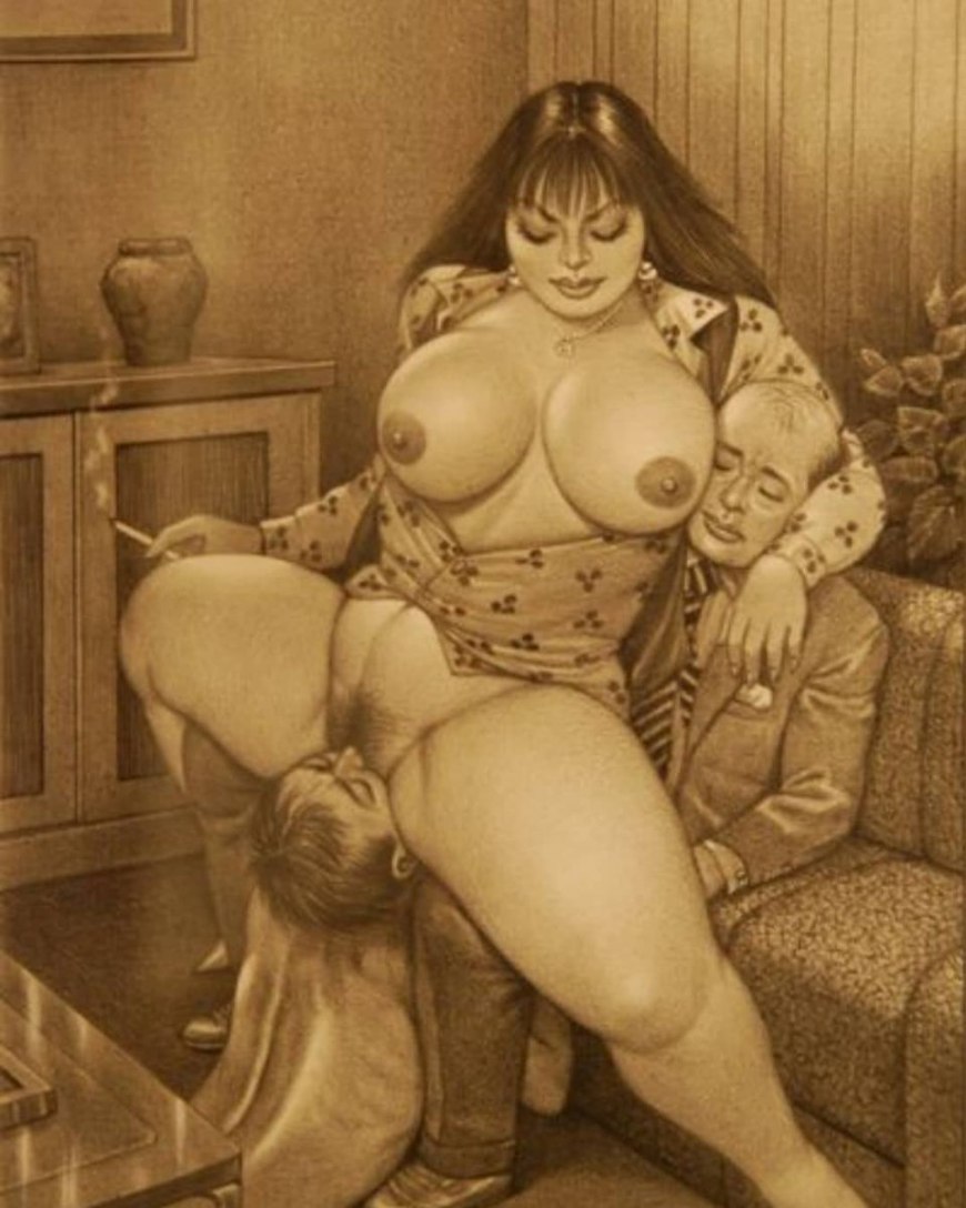 Намио Харукава рисунки кунилингус