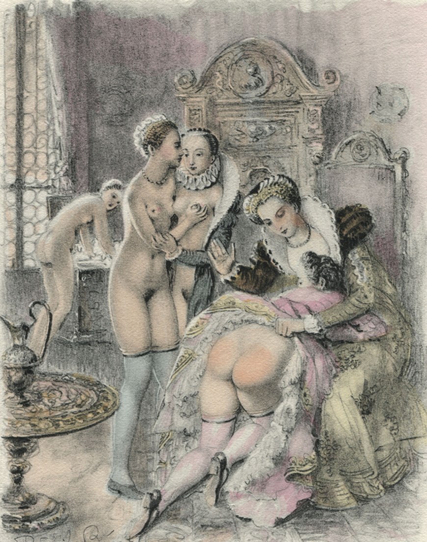 Эротические картины рококо