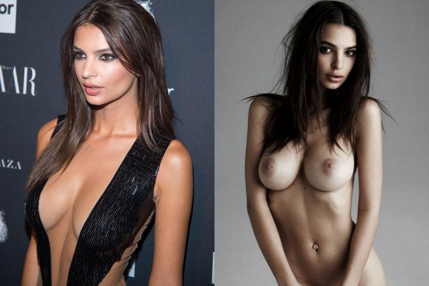 Эмили Ратажковски ню