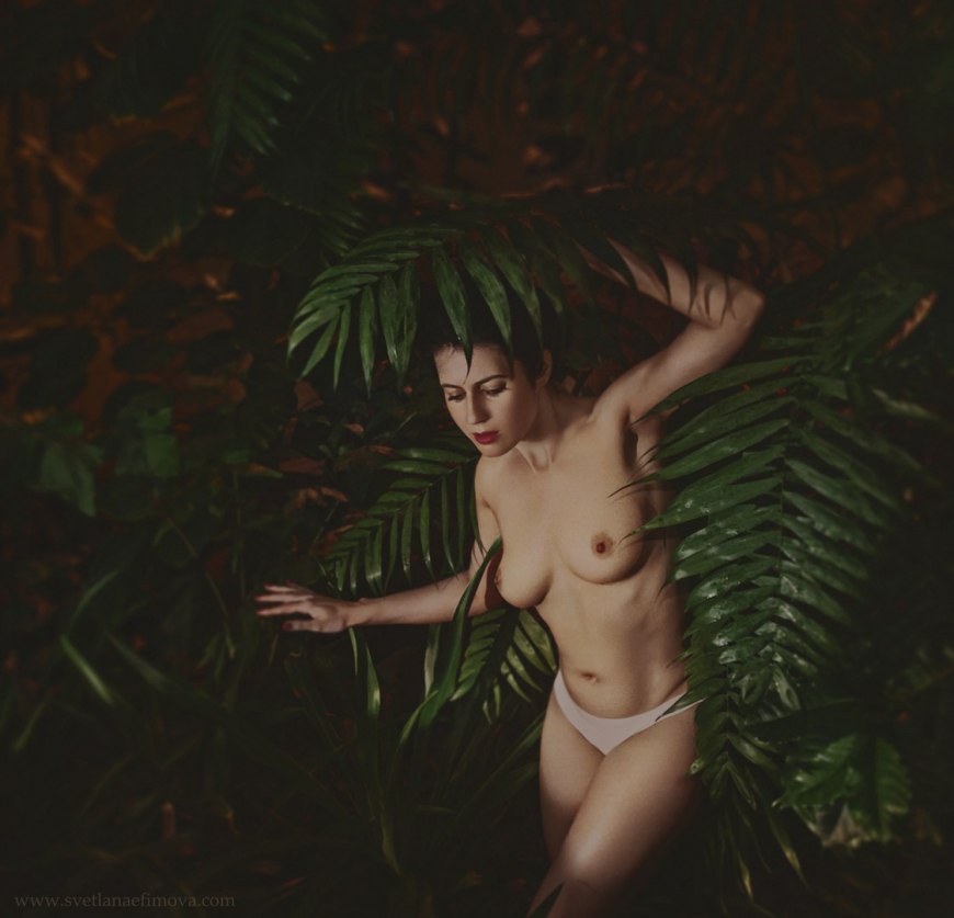 Модель Светлана Ефимова ню