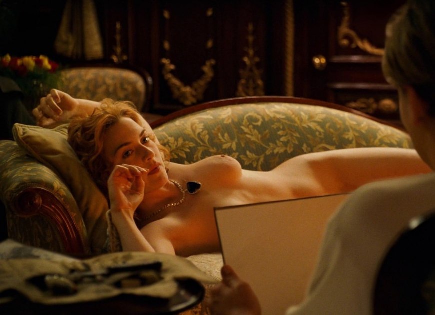 Кейт Уинслет Титаник грудь