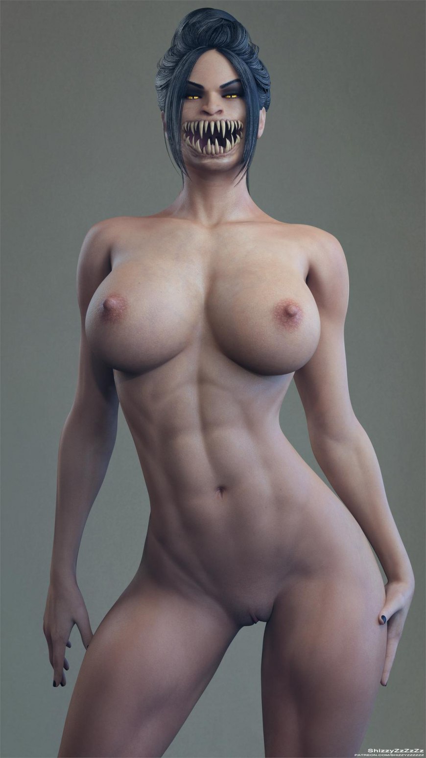 Голая Милена 3д мортал комбат