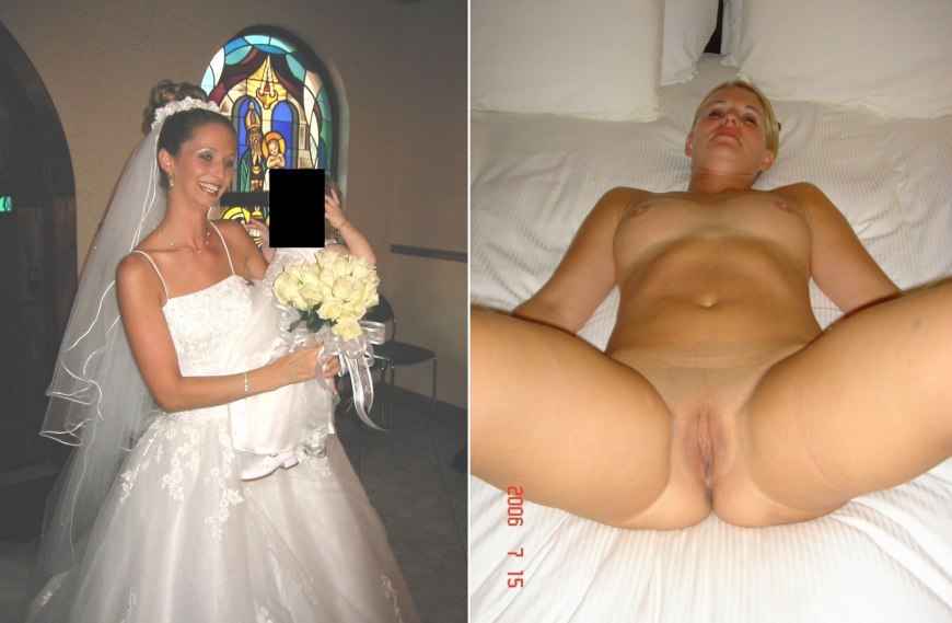 Голая жена после свадьбы