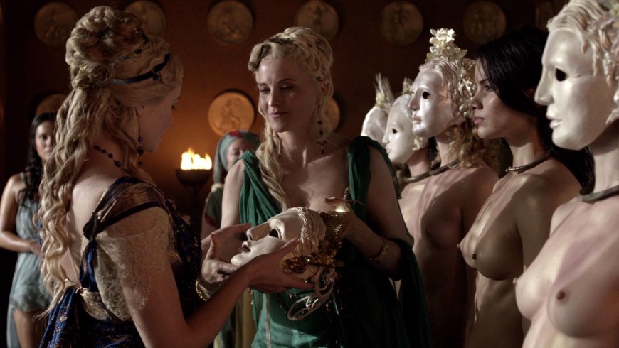 Сериал Спартак кровь и песок голые