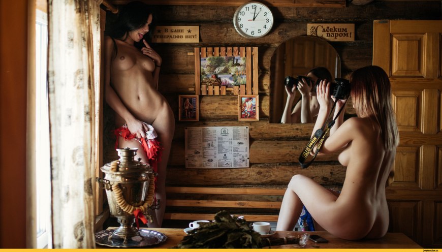 Фотосессия ню в деревенском стиле