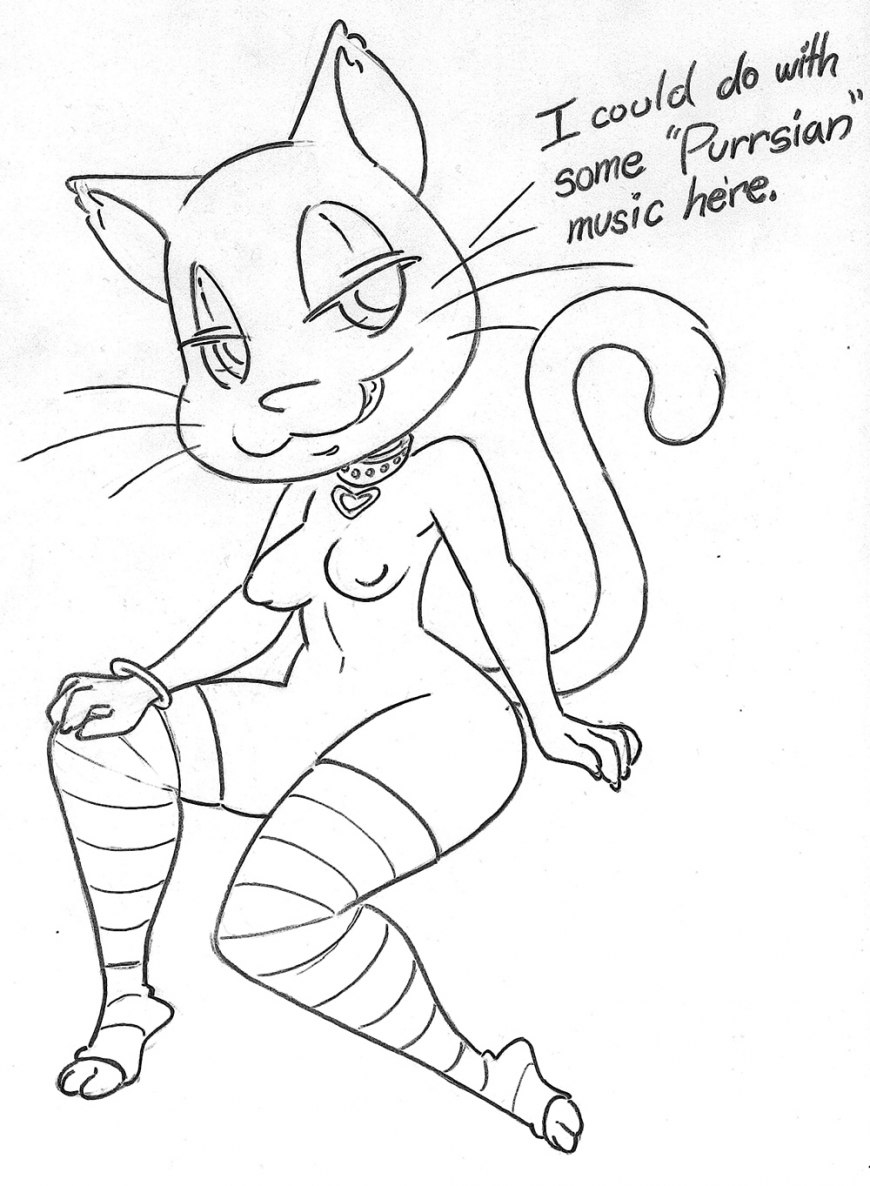 Анджела кошечка хентай