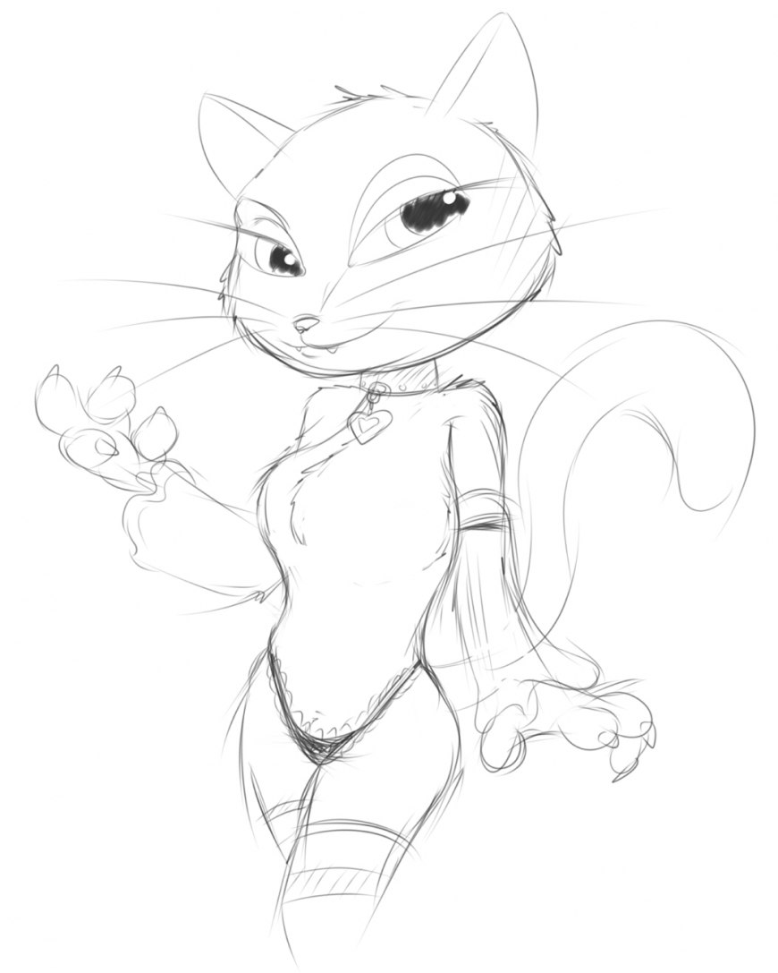 Анджела кошечка хентай