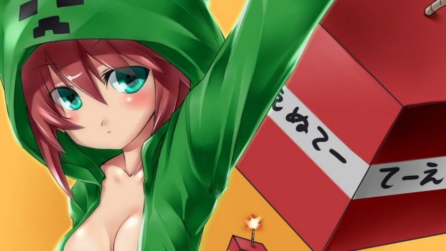 Майнкрафт хентай Дженни